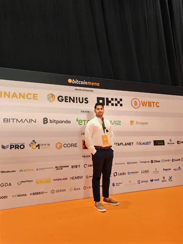 Mirza Umer at Bitcoin MENA